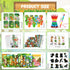 96Pcs Set BenLouis Jungle Safari Party Favors Zoo Animals Coloring Books Crayons Sticker Stampers Slap Bracelets Bulk