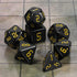 CiaraQ DND Polyhedral Dice Set with Dice Bag for Dungeons and Dragons RPG Table Games