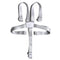 ZARPMA High Chair Security Straps, Replacement 5 Point Safety Harness for High Chair/Pram