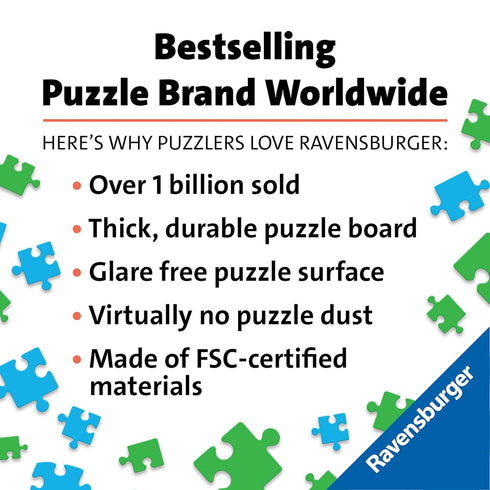 Ravensburger Turn The Page Bookclub 1000 Piece Jigsaw Puzzle for Adults & Kids Age 12 Years Up