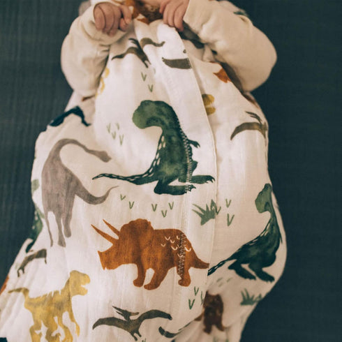 12-18 1.1 2 Little Unicorn Month Premium Muslin Sleep Sack TOG | Soft & Breathable Muslin Cotton for safer sleep | way