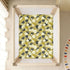 miaozhen 1 Pack 52x28 Cotton Baby Crib Sheets Comfy Breathable Naughty Jungle Flower Toddler Mattress Sheet for Nursery
