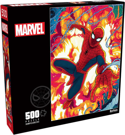 Buffalo Games - Marvel - Marvel Tales featuring Spider-Man, 500 Piece Jigsaw Puzzle for Adults, 21.25 x 15.00