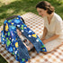 Hooyax Peekaboo Car Seat Cover for Baby Boy - Warm Minky Carseat Canopy with Adjustable Opening, Universal Fit