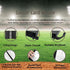 Trading Card Binder, Soccer Card Binder with 900 Pockets and 50 Removable Sleeves for Sports Cards.