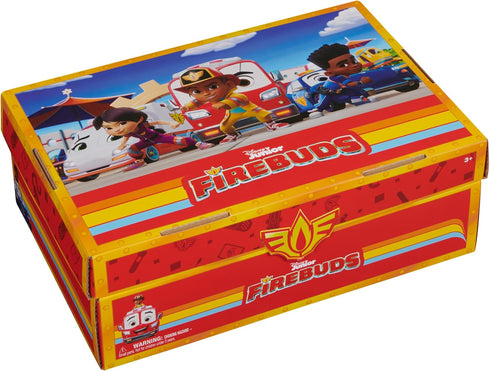 Kids’ Dress Up Trunk & Pretend Play Set with Firefighter, Police Officer, and EMT Costumes for Kids 3+