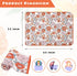 44 32 inch, Hooyax Baby Blanket for Girls Boys, Jersey Knit Baby Swaddle Blanket, Double Layer Newborn Receiving