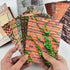 HOMICO 60 Sheets Self-Adhesive Dollhouse Wallpaper Flooring Aesthetic Stickers for Dollhouse Accessories Scrapbooking