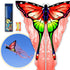 Golden Butterfly Design Kites - Colorful Outdoor Work Kite with Long Tails - Children's Outdoor Toys