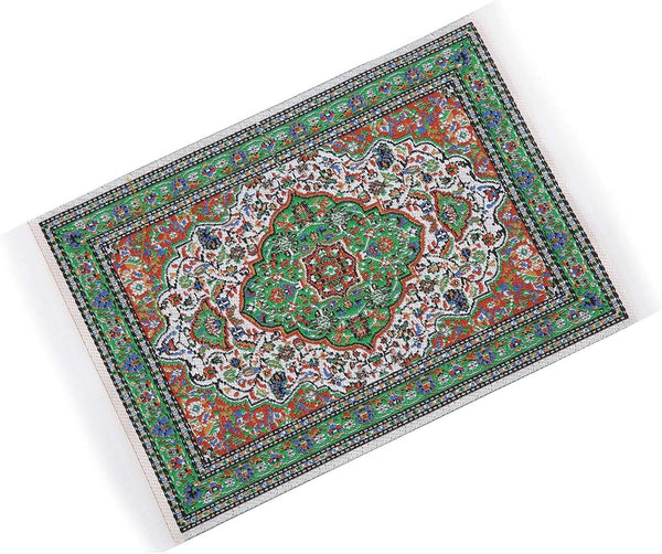 Miniature Turkey Rug - 1:12 Miniature Carpet for Dollhouse Decoration