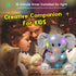 11'' Hopearl LED Musical Stuffed Elephant Lighting Up Singing Plush Toy Adjustable Volume Lullaby Animated Soothe