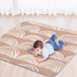 Funtery Rainbow Portable Baby Play Mat, 43 x 43 Inch Washable Foldable Crawling Mat for Infants