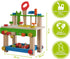 Set Hammer EverEarth Toddler Workbench with Tools. Wooden Building Toy