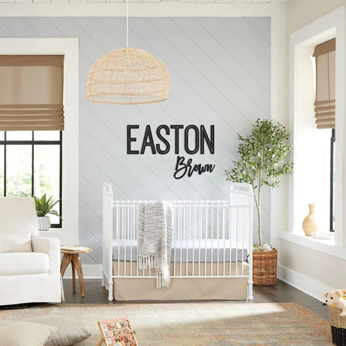 Personalized Wooden Name Signs for Nursery - Custom Name Decor