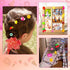 FFNIU 160 Pcs Mini Food Toys, Miniature Food Drinks Bottles for Doll Kitchen Pretend Play, Mixed Resin Kitchen Cutlery