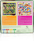 TGC 2-in-1 Board Games for Kids, Ages 5+, 20x20 Inch Folding Board for 2-4 Players, Fun Family Game Nights & Travel