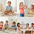 CLNENSOO 85PCS 3+ Extendable Magnetic Toy Montessori Toys for Boys & Girls,STEM Education Building Blocks,Pop Tubes