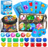 DISHIO Diving Toys for Kids, Seek Treasure Underwater Pool Gem Hunt Pool