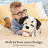 0 14 GUND Checkers Dalmatian Puppy Plush, Stuffed Animal Dog for Ages and Up, White/Black