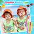 INNOCHEER Pool Party Favors, 120 PCS Goodie Bags Stuffers for Kids Summer Toys, Beach Balls, Crayons