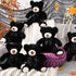 6 10 Inch Aoriher Pieces Black Bear Bulk Stuffed Animal Baby Shower Soft Cute Bear Plush Toys Sleeping and Playing Baby