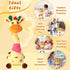 JISONCASE Tummy Talking Dancing Giraffe Baby Toy, Adjustable Volume Time Toy Repeating What You Say, Singing Mimicking