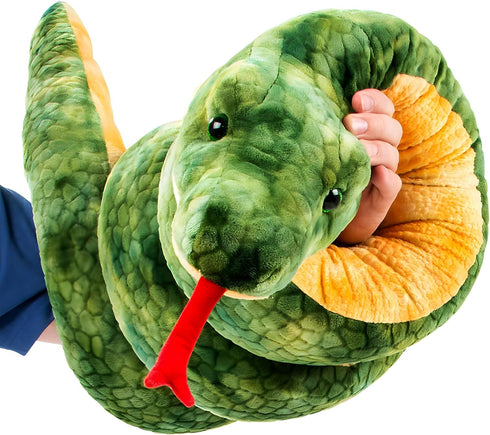 100 Inch Rhode Island Novelty Giant Anaconda Snake Plush Toy Long