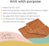 Sunset Knit Baby Blanket in Cable Pattern, Organic Cotton Blankets for Crib or Stroller, Receiving Blankets - Orange