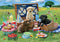 Buffalo Games - Adorable Animals - 300 Large Piece Jigsaw Puzzle - Puppy Park Picnic for Adults