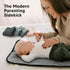 25x13 KeaBabies Portable Diaper Changing Pad, Easy Wipe Clean - Foldable Waterproof Baby Changing Mat for Diaper Bag