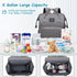 Backpack, Diaper Bag Multifunctional Baby Diaper Bag, Diaper Changing Station for Boys Girls, Large Capacity Travel