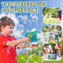 Eaglestone Bubble Guns for Toddlers, 2 Packs LED Light Automatic Bubble Machine Gun, Summer Outdoor Birthday Gift