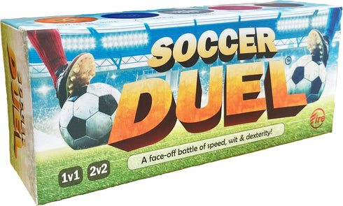 Soccer Duel, Action-Based Soccer Game for 2 Players, Ages 5+, Average Playtime 10 Minutes
