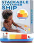 SplashEZ Bath Toy Boat for Kids & Toddlers | Mold Free Cargo