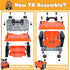 Set Set, 3-8 REXBETI Kids Tool with Box and Electronic Toy Drill, Pretend Play Kids Workbench Construction Kits