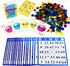 MR CHIPS Bingo Game - 18 Bingo Cards, 300 Bingo Chips, and Calling Cards for Fun Family Bingo Games