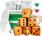 SWOOC Games Yardzee, Farkle & 20+ Games - Light-Weight Yard Dice Game Set with Collapsible Bucket, Score Cards