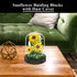 Sunflower Flower Bouquet Set, Mini Bricks Botanical Collection Flowers, Assembly Bonsai Tree Friends Sets, Gift for