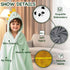 xpertwarm 4 Pack Hooded Towel Baby Bath Towels for Newborn Toddler Towels Baby Towel with Hood