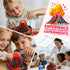 24 Pack Valentines Day Large Volcano Science Kit - Valentines Day Gift Cards for Kids, Volcano Erupting Experiment Toys