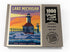 MyPuzzle Great Lakes: Lake Michigan, Vintage Poster - Premium 1000 Piece Jigsaw Puzzle for Adults