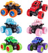 Monster Truck Toys for Kids 3-8 Years Old, Friction Powered Party Favor Toy Cars, 6 Pack Sand Beach Gifts