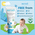 2.5Oz (2 Pack) BOTAO Baby's Natural Diaper Cream | Organic Diaper Cream EWG Verified | Naturally Soothes Baby Rashes |