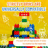 Strictly Briks Large Building Blocks Set for Kids - 108 Pieces in Blue, Green, Red, Yellow