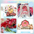 Party Inspo 1st 1st 160 Farm Party Decorations Boy, Birthday Decorations Boy, Blue Barn Animal First Birthday