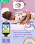 KOKODI Kids Smart Phone Toys, Unicorn Toddler Play Phone for Girls 3-10, Touchscreen HD Cell Phone, Travel Toy,