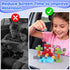 Set, 35PCS 3-5 4-8, SYSKENI Mini Magnetic Blocks Travel Magnetic Blocks Travel Toys for Kids Ages Portable Magnet Cubes