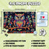 Victorian Wallpaper MicroPuzzles 2-Pack - 150 Piece Mini Puzzles for Adults - 4” x 6” Inch