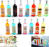 15 Pcs Mini Dollhouse Toy Bottles, Wine Bottles & Drink Accessories for 1:12 Miniature Dolls