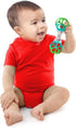Bright Starts Little Shakers 6pc Gift Set, BPA-Free Easy-Grasp Baby Rattles and Teethers, Unisex, 3 Months+